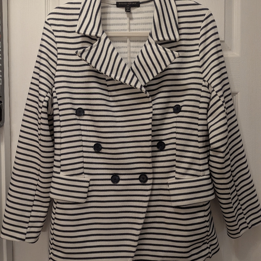 Banana Republic Jersey Stretch Blazer